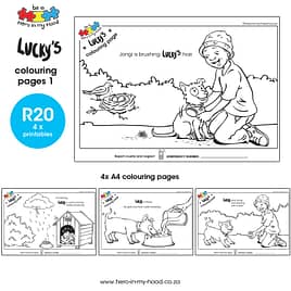 Lucky’s colouring pages 1 English download
