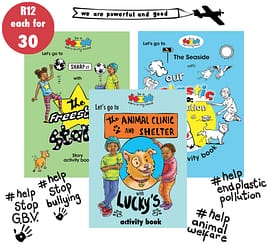 30+ Story Activity Books, PRINTED copies